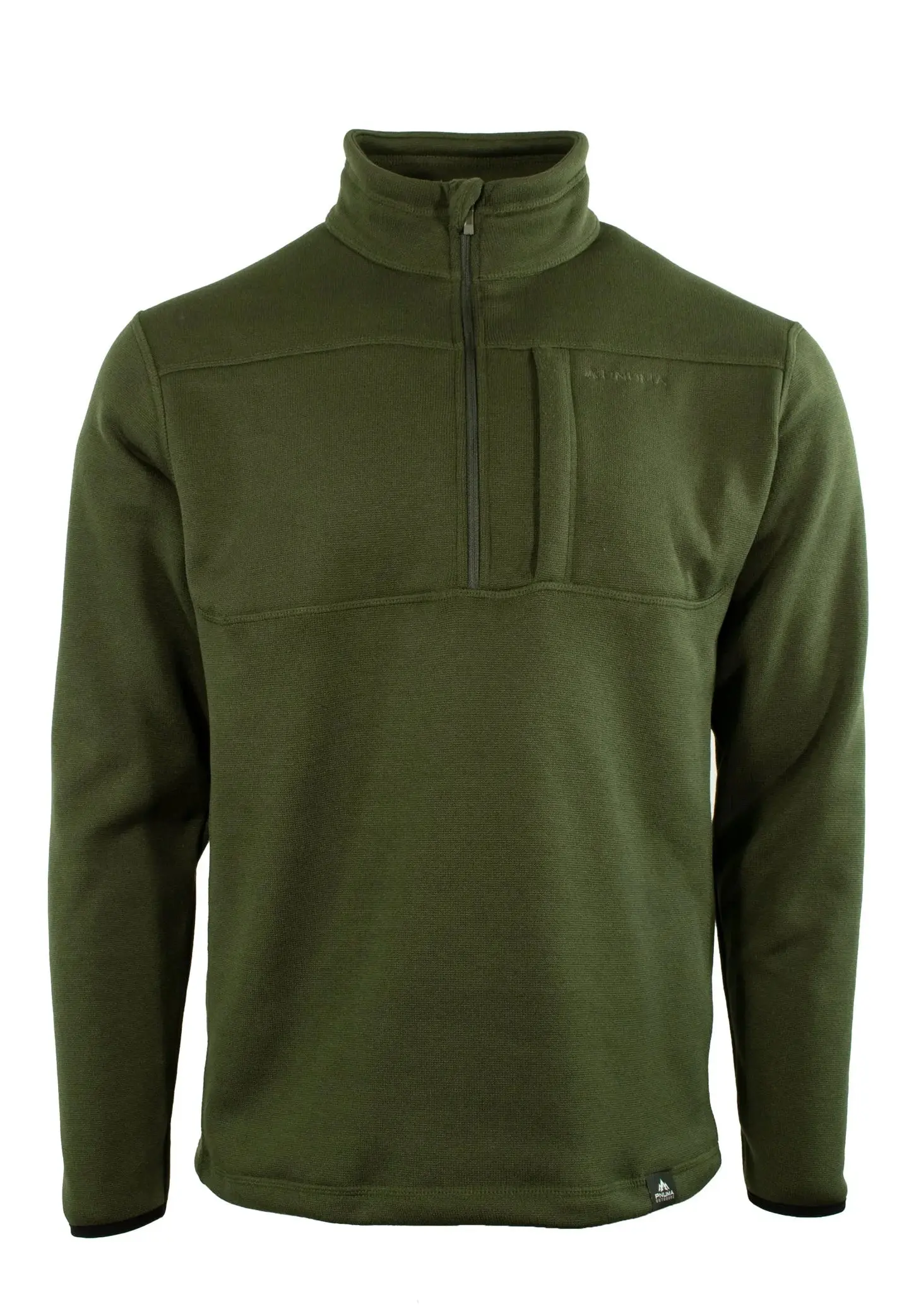 Pnuma Outdoors Durango Fleece Pullover, Olive Color XL DU-FP-OL-XL