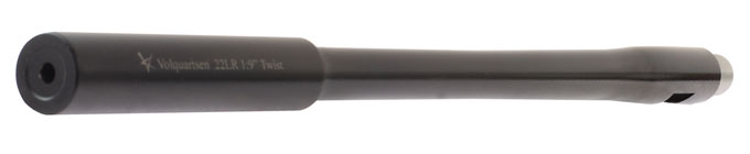 Volquartsen 22LR Stainless Muzzleweighted Barrel Black