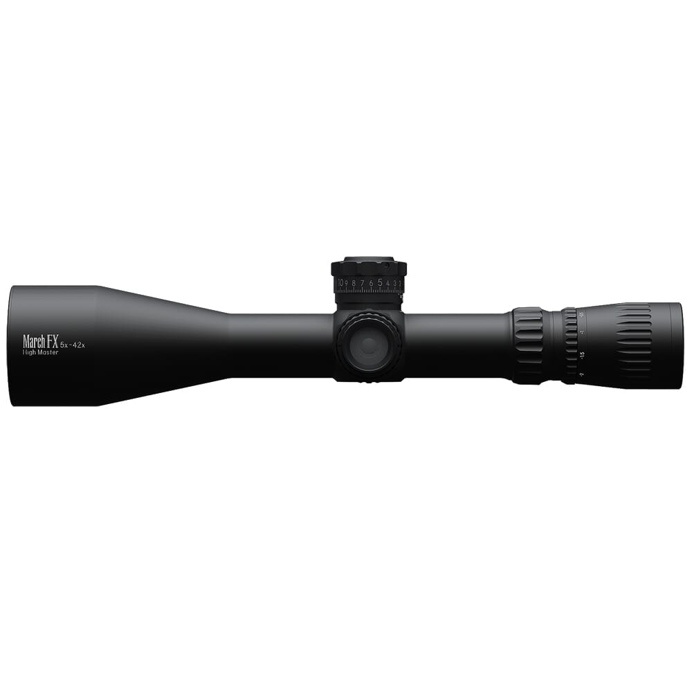 March FX Tactical 5-42x56mm FMA-TR1 Reticle 1/4 MOA FFP Illuminated Riflescope D42HV56WFIMA-FMA-TR1