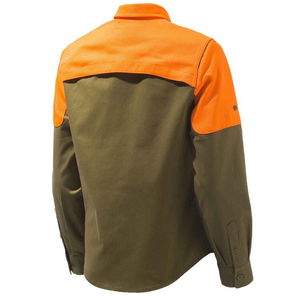 Beretta Women's TM Field Shirt Tobacco/Blaze Orange X Small LD551T16550850XS