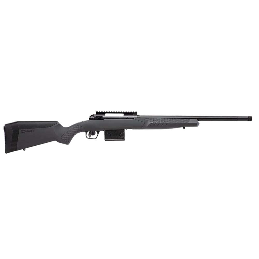Savage Arms 110 Tactical LH .308 Win 24" 1:10" 5/8x24 Bbl Gray Left Hand BA Rifle w/(1) 10rd Mag & Law Enforcement Beavertail Stock 57009