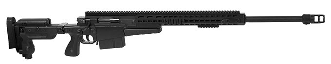 Accuracy International AX 338 Blk 27" BBL with Pelican case Blk and U.S. Optis 5-25x58 RDP Mil - UA1510