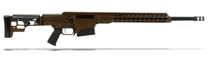 Barrett MRAD 6.5 Creedmoor Brown 24" Fluted bbl 14443