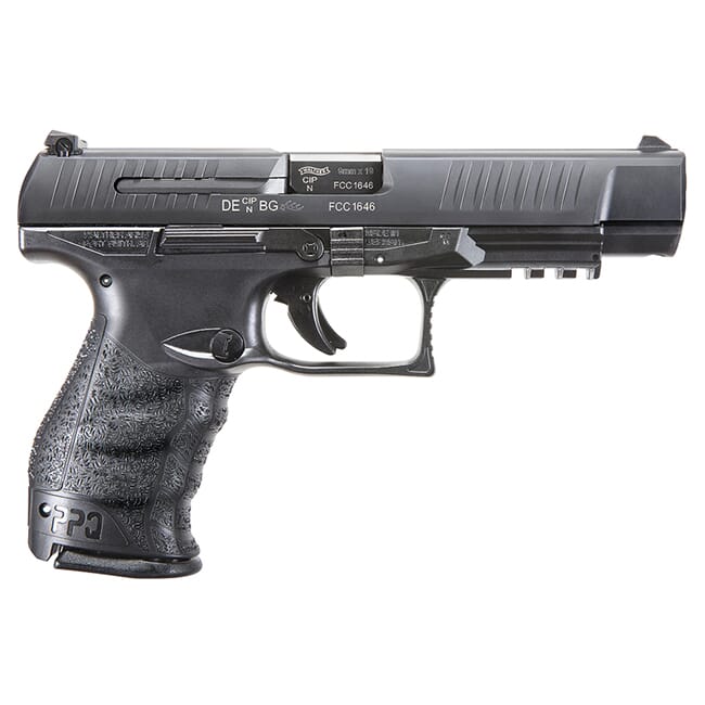 Walther PPQ M2 9mm Black 5" Standard 15 round Pistol w/ 2 Mags 2813734