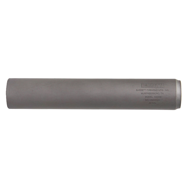 Barrett 338 Adaptor Mount Suppressor Black 15307