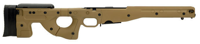 AICS Stock 1.5 Dark Earth Fixed Stock - Short Action