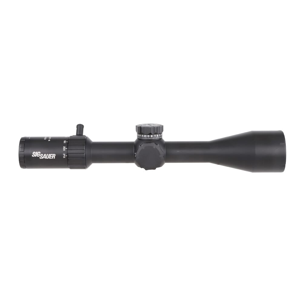 Sig Sauer WHISKEY4 6-24x50mm MOA Milling 2.0 Locking 1/4MOA FFP Riflescope SOW46001