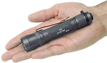 Surefire A2 Aviator Black Flashlight