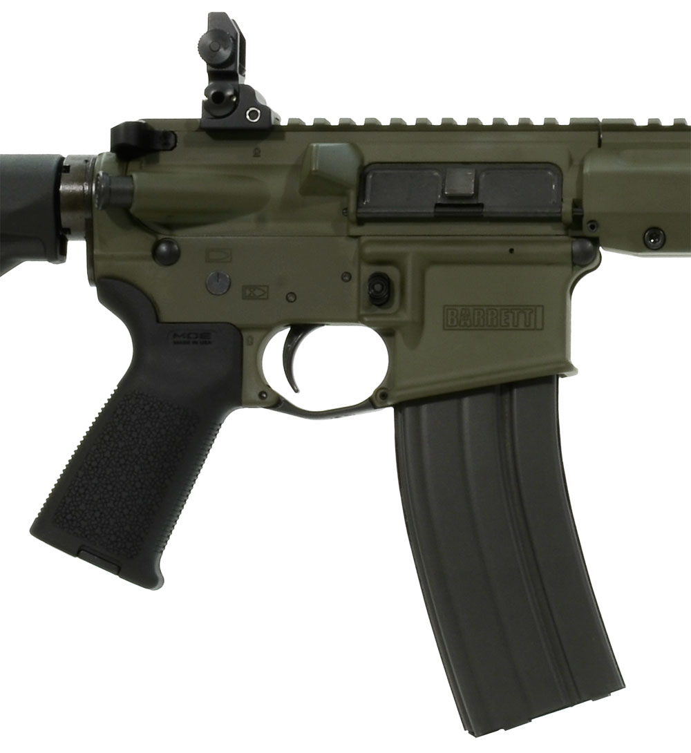 Barrett REC7 6.8 SPC Rifle: GEN II Green Receiver 16' Barrel Barrett Hand guard 14593 14593