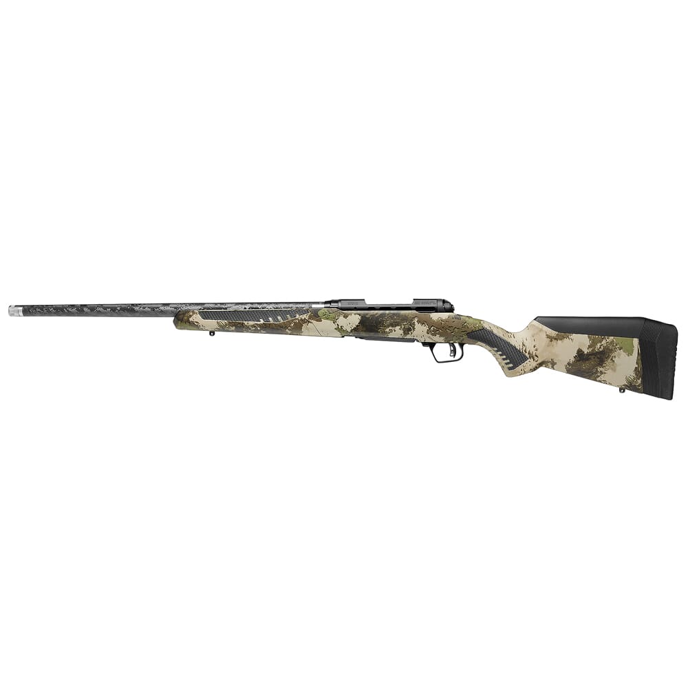 Savage Arms 110 UltraLite Camo 7mm PRC 22" 1:8" 5/8x24 PR CF Wrapped Bbl Savage Woodland Camo BA Rifle w/(1) 2rd Mag 58029