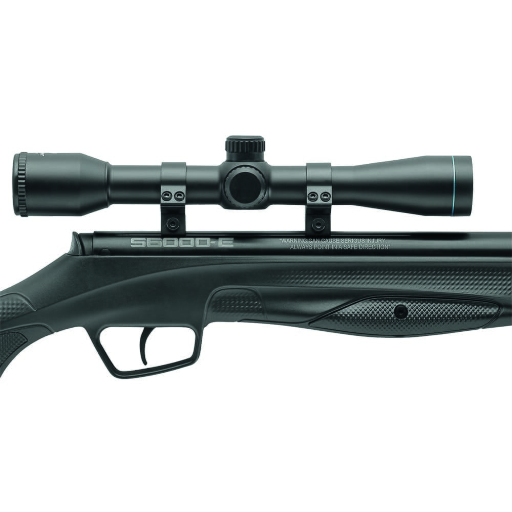 Stoeger USED S8000-E .177 Cal/1200 FPS Tac Suppressed Airgun Combo w/Advanced Ergonomics Black Synthetic Stock & 3-9x40mm Scope 30433 - Excellent Condition USED7731