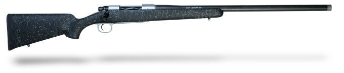 Christensen Arms Carbon One Custom -Rem SS RH - 338 RUM 26in - Brake - Classic Stock Black with Gray