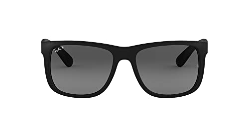 Ray-Ban Justin Rubber Black Light Grey Gradient Grey Polar ORB622/T355