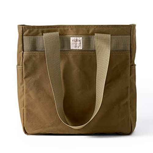 Filson Dark Tan Tin Cloth Tote FIL-70111-TN