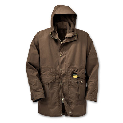 Filson SM Brown All Season Raincoat 10022