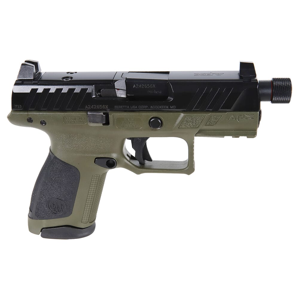 Beretta APX A1 9mm 4.2" Bbl Compact Tactical Pistol w/(3) 15rd Mags JAXA1C915TAC