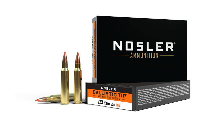 Nosler BT Varmint BTA - 223 Rem 55g BT SP (20ct) Ammunition 61025