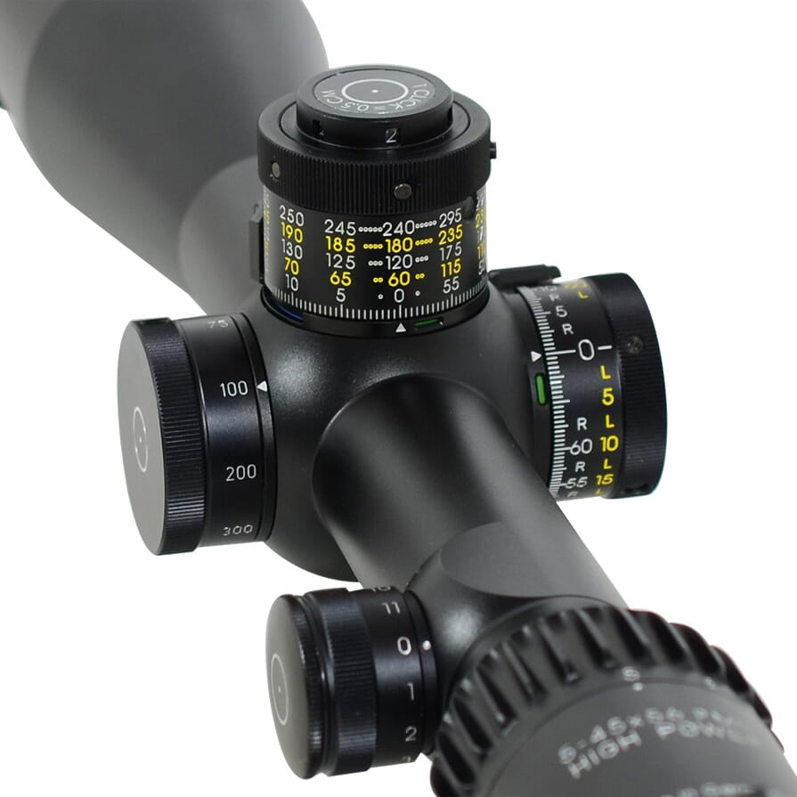 Schmidt Bender PM II 5-45x56 High Power MT2 Tremor3 .05 mrad Riflescope 666-911-532-I1-H5