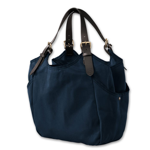 Filson Navy Twill Carry-All Tote Bag FIL-70090-NA