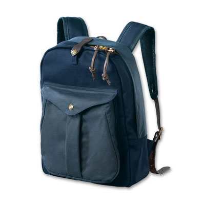 Filson Twill Navy Backpack FIL-70083-NS