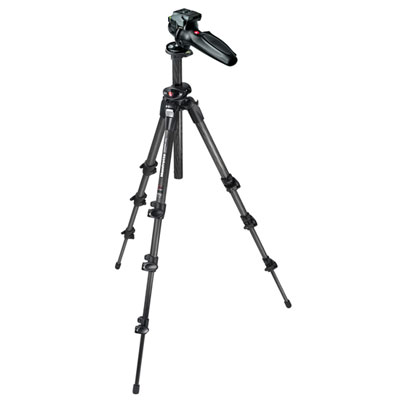 Manfrotto 190CXPRO4-327RC2 Carbon Fiber Tripod Kit