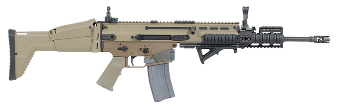 FNH SCAR 16S 5.56 16.25" with 1 (30 Round) Magazine, PWS Rail, Magpul AFG, Redi-mag, Used - Good condition - UA1192 98601