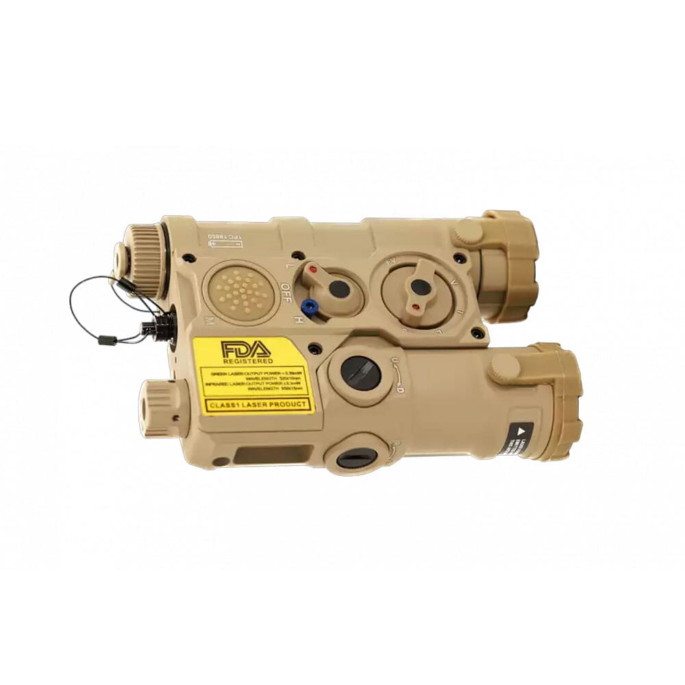 AGM WLAD 1TAN Multi-Spectral System Class 1 Tan Weapon Laser Aiming Device WLAD-CLA1-T1