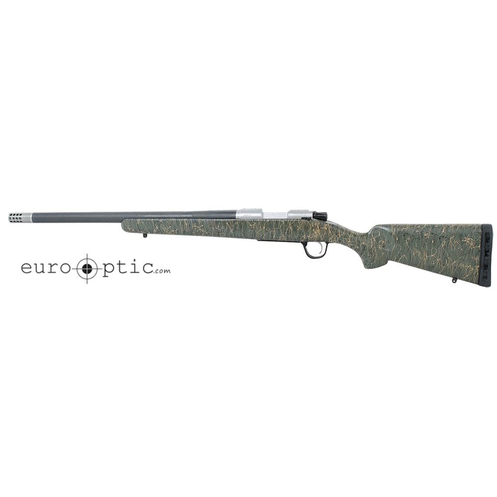 Christensen Arms Ridgeline 6.5 Creedmoor 20" 1:8 " Green W/Black & Tan Webbing Rifle 801-06041-01