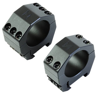 Seekins 30mm .87" Medium scope rings, 6/4 cap screw 30-87-M-6/4