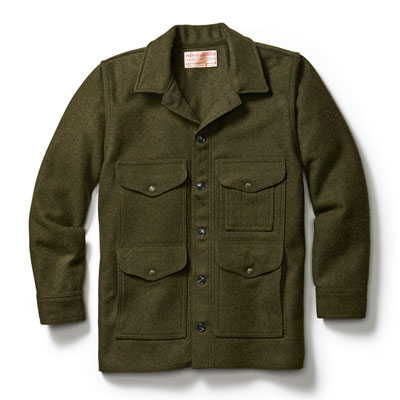Filson Xlong Mackinaw Cruiser Forest Green 42 10044