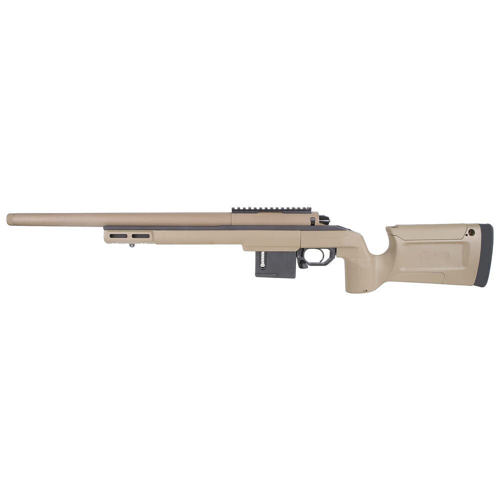 Vudoo Gun Works Apparition .22 LR V-22 360 G3 18" TH MTU Bbl FDE Rifle w/KRG Bravo Stock APKRGB-22LR-G3-MTU18T-FDE