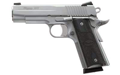Stainless Finish, Low Profile Night Sights, Blackwood Grips 1911CA-45-SSS