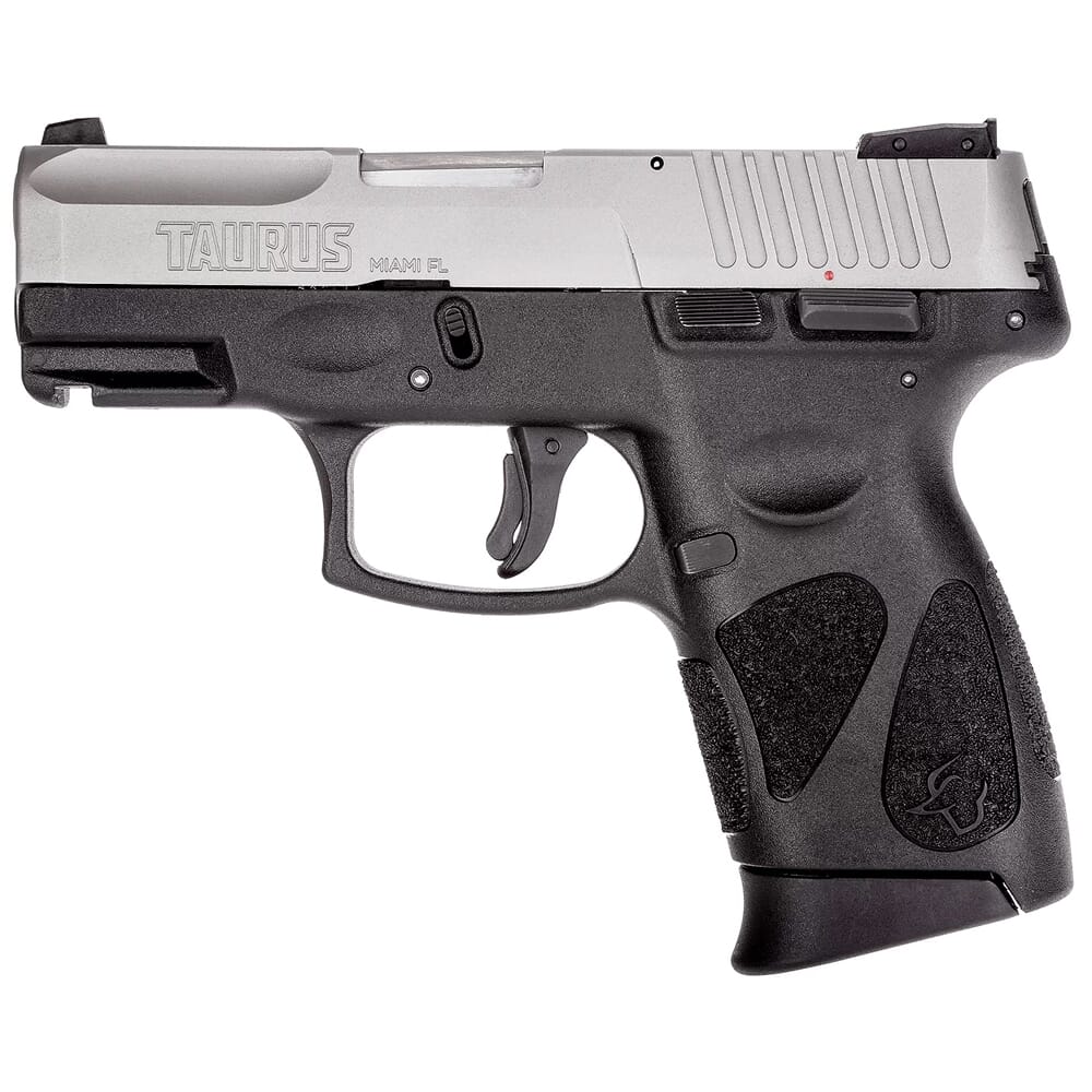 Taurus G2C 9mm Bk/SS 3.26" BL Pistol w/(2)12rd Mags 1-G2C939-12