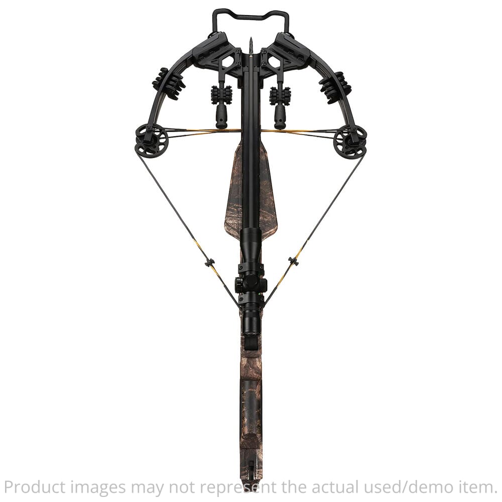 Xpedition Archery USED Trophy410X Mossy Oak Country DNA Crossbow XACW1003 - Light Scratches - No Hand Crank UA5607