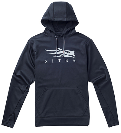 Sitka Sitka Logo Hoody Sitka Black Large 20044-BK-L