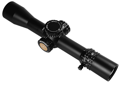 Nightforce ATACR 4-16x42mm F1 Riflescope ZeroHold .1 Mil-Radian Capped Windage DigIllum 12 Mil PTL Mil-XT C615