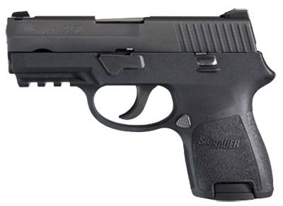 Black Nitron Finish, 9mm, SLITE Night Sights, MEDIUM Grip Module w/ 1913 RAIL, 12rd Magazine 250SCR-9-BSS