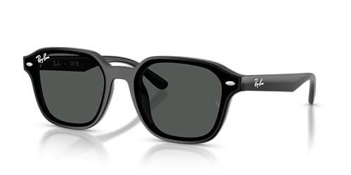 USED Ray-Ban Black Dark Grey 0RB4458D-6018765 - Like New - Damaged Box USED8458