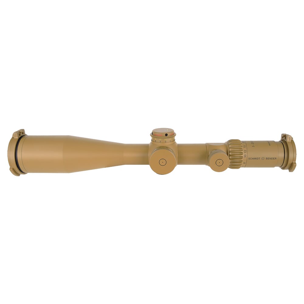 Schmidt Bender 5-25x56mm PM II LP P4FL 1cm ccw DT27 MTC LT / ST ZC CT RAL8000 Riflescope 689-945-972-G8-E8