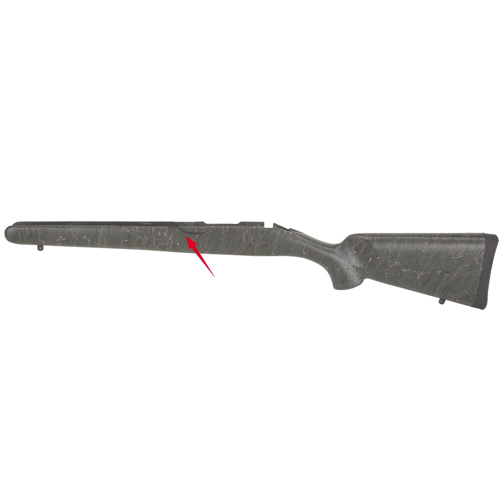 Christensen Arms USED Sporter Short Action Green w/Black Webbing Stock 810-00005-02 Open Box Demo, Small Chip in Paint UA2954 UA2954