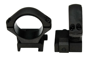 Sako Optilock Ring Set 30mm Low; Fits Picatinny rail; Phosphate; S180F918