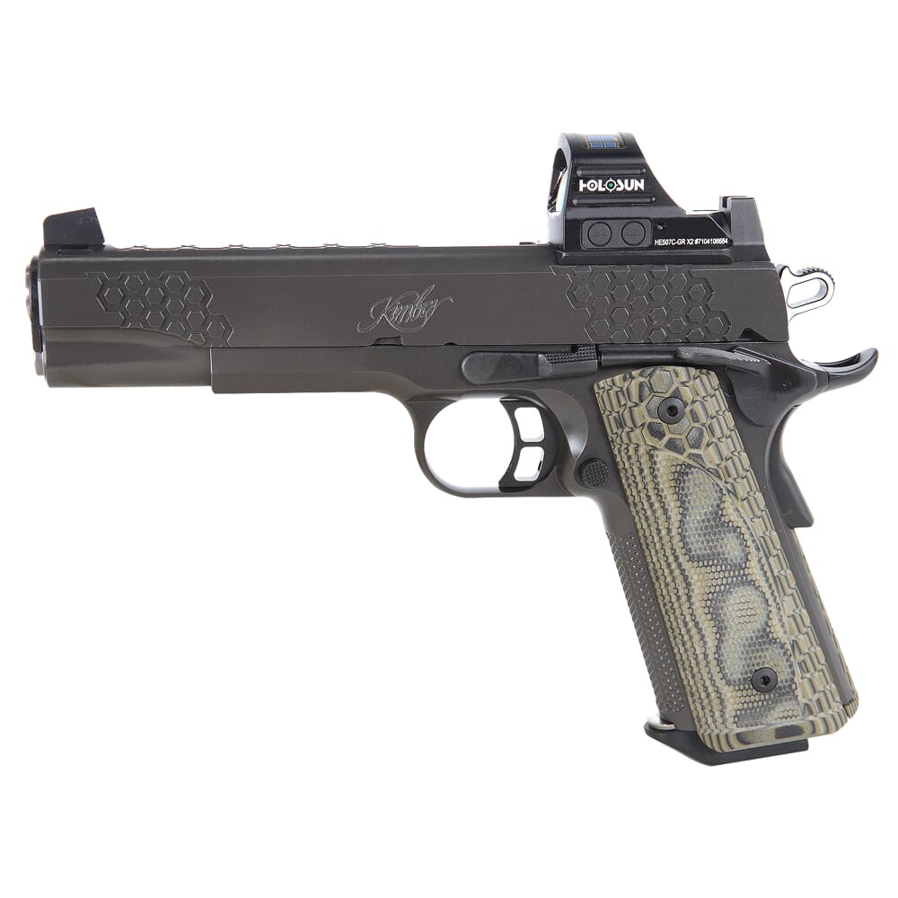 Kimber KHX Custom 10mm Auto Pistol w/Holosun HE507C-GR X2 Multi-Reticle Reflex Sight 3000435