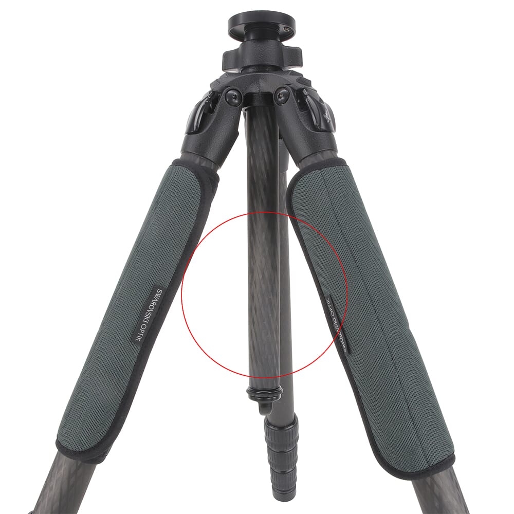 Swarovski USED Professional Carbon Tripod PCT - Legs Only 49277 - No Box, Light Mark on Center Pole UA2598