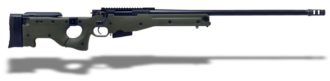 Accuracy International AW .260 26' Plain bbl,SAS Brake, Pic Rail, Green Folder