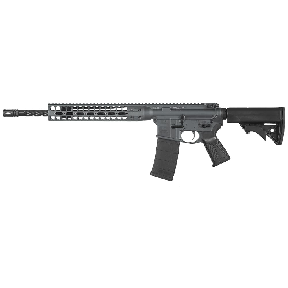 LWRC ICDI ECR 5.56 NATO 16.1" Bbl Premium Grey Rifle ICDIR5PG16E