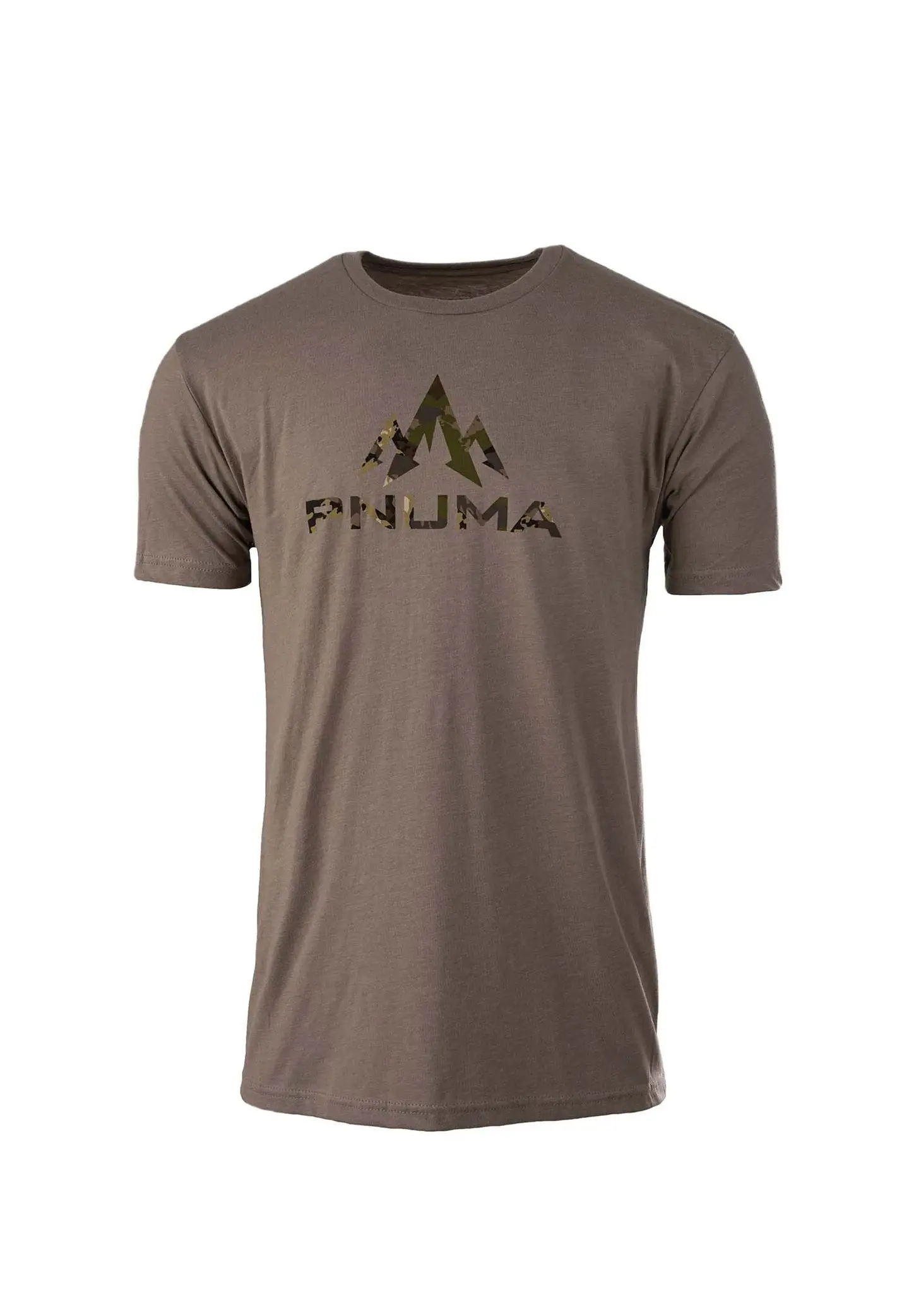 Pnuma Outdoors Lifestyle Caza Logo Tee, Gray Color XL LS-TS-CL-XL