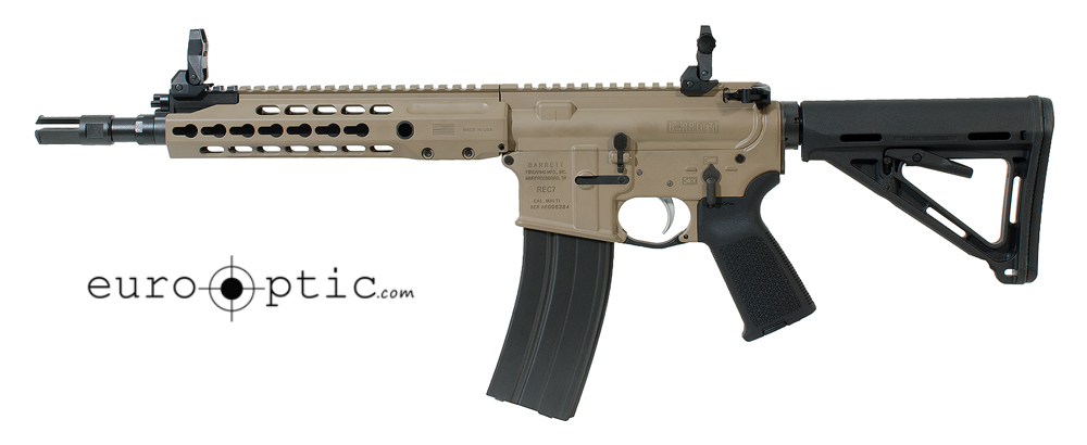 Barrett REC7 6.8 SPC Rifle: GEN II SBR FDE Receiver 11.5" Barrel Barrett Hand guard 16027