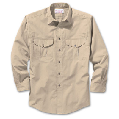 Filson Mens XS Desert Tan Feather Guide Shirt 10393-TD