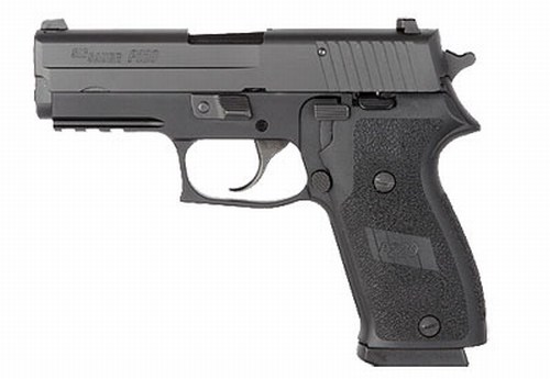 Black Nitron Finish, SLITE Night Sights 220R3-45-BSS
