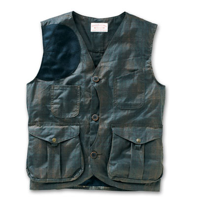 Filson XS Brown/Red Guide Vest 10423-TX